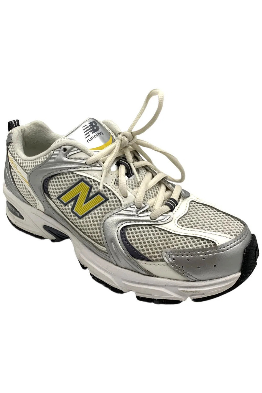New Balance Men's 530 Sneakers Silver/Sea Salt/Gold - Medium
